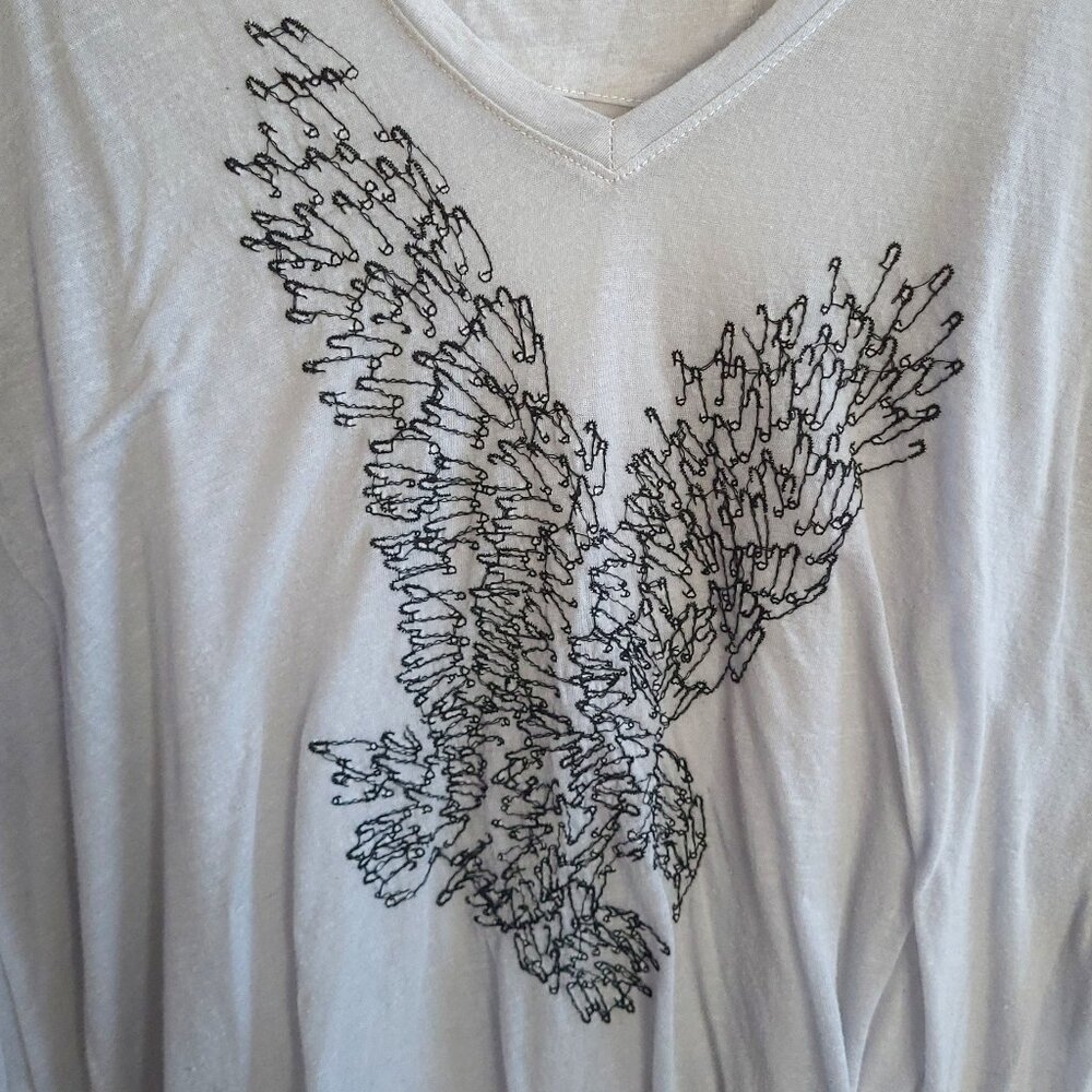 John Varvatos Safety Pin Eagle Men's T-shirt